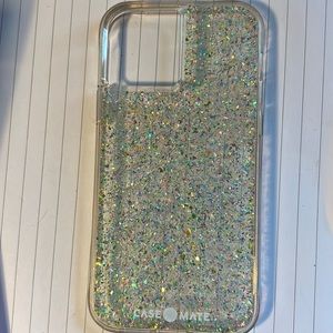 Case-mate iPhone 12/12 pro beautiful, iridescent sparkly gently used
